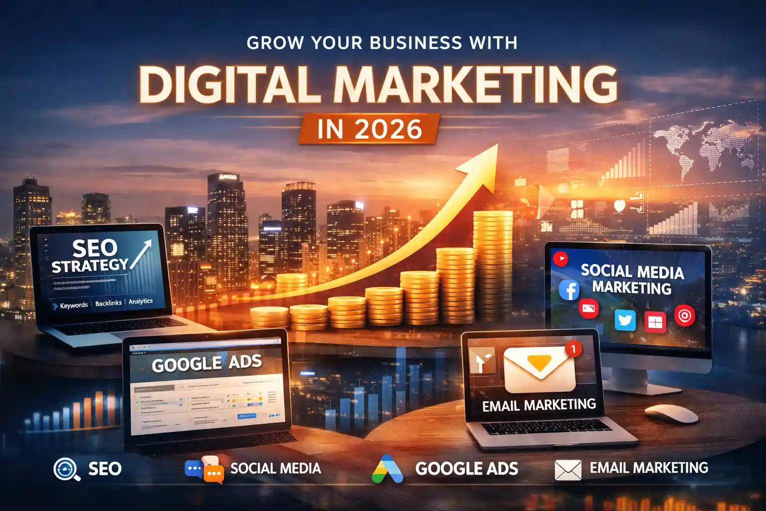 How Digital Marketing Can Grow Your Business in 2026